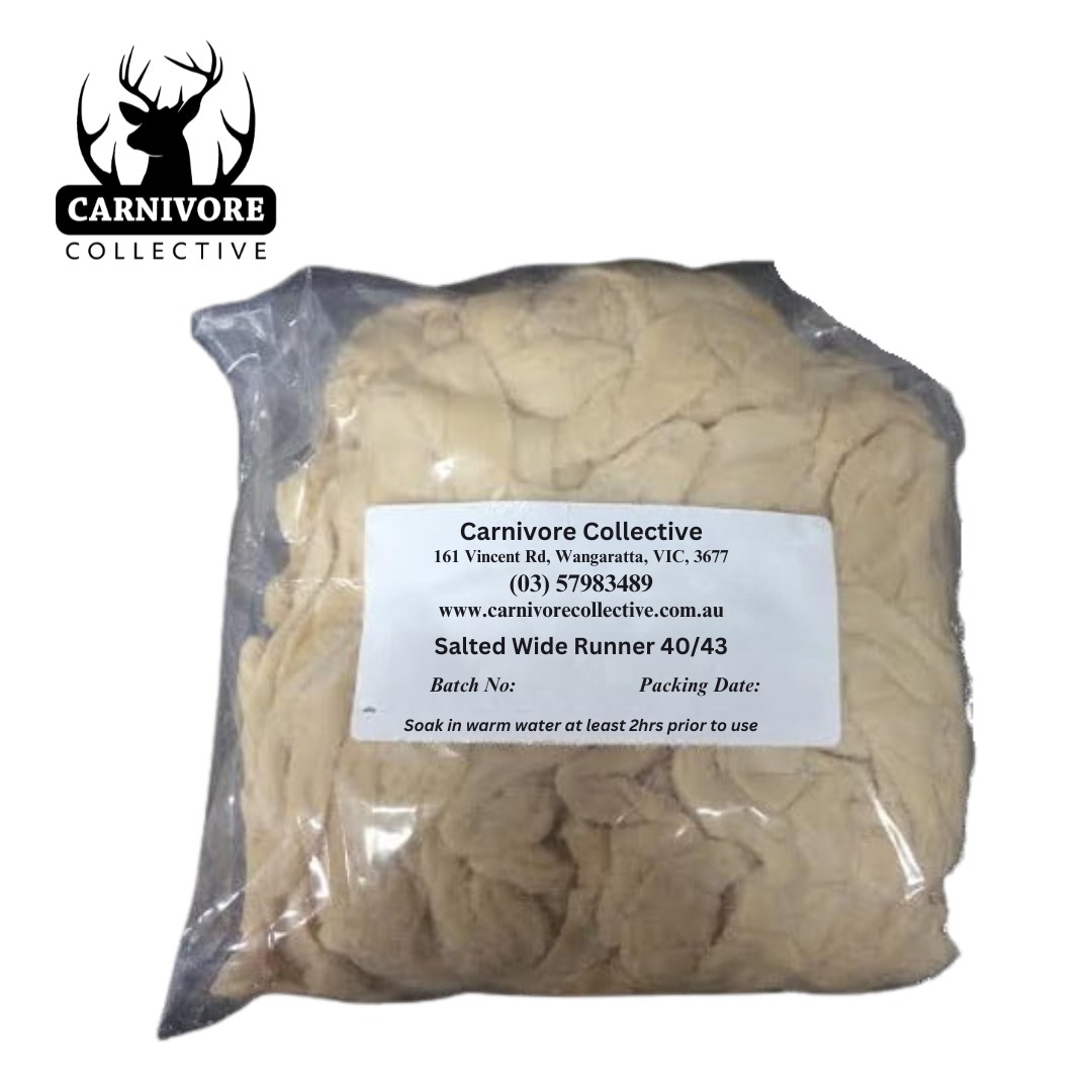 Carnivore Collective 40/43mm Natural Beef Runners Casings (30m Set)